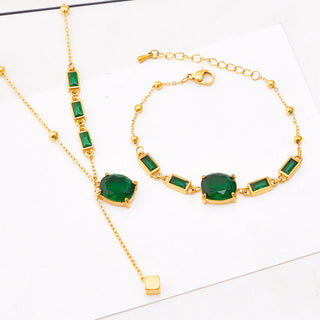 Esme Emerald Set