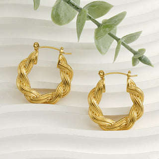 Infinity Hoop Earrings