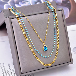 Lagoon Necklace Set