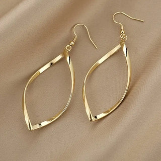 Leaf Hoop Earrings