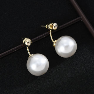 Moon Pearl Earrings