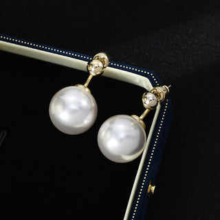 Moon Pearl Earrings